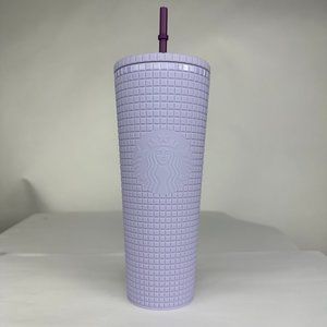 Starbucks Lilac Matte Grid Tumbler - 2021 Release